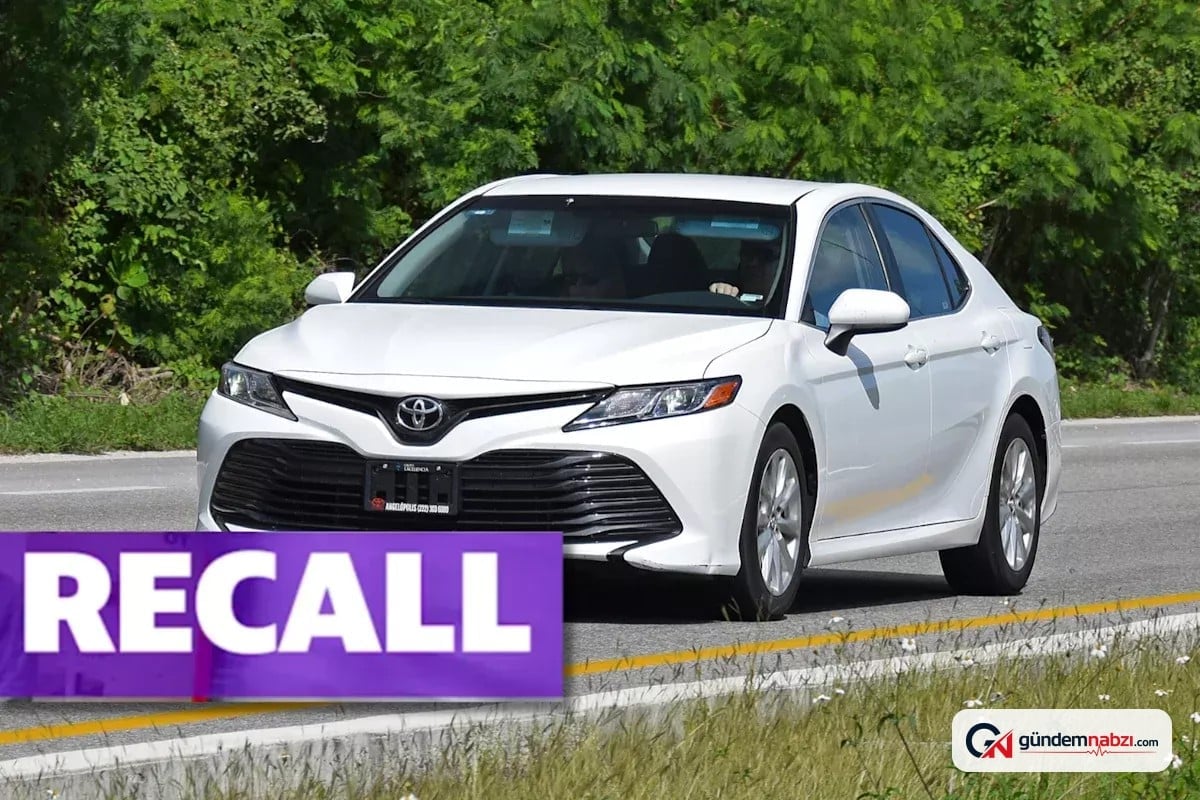 Avustralya'da Toyota Camry'ler yazılım hatası nedeniyle geri çağrıldı
