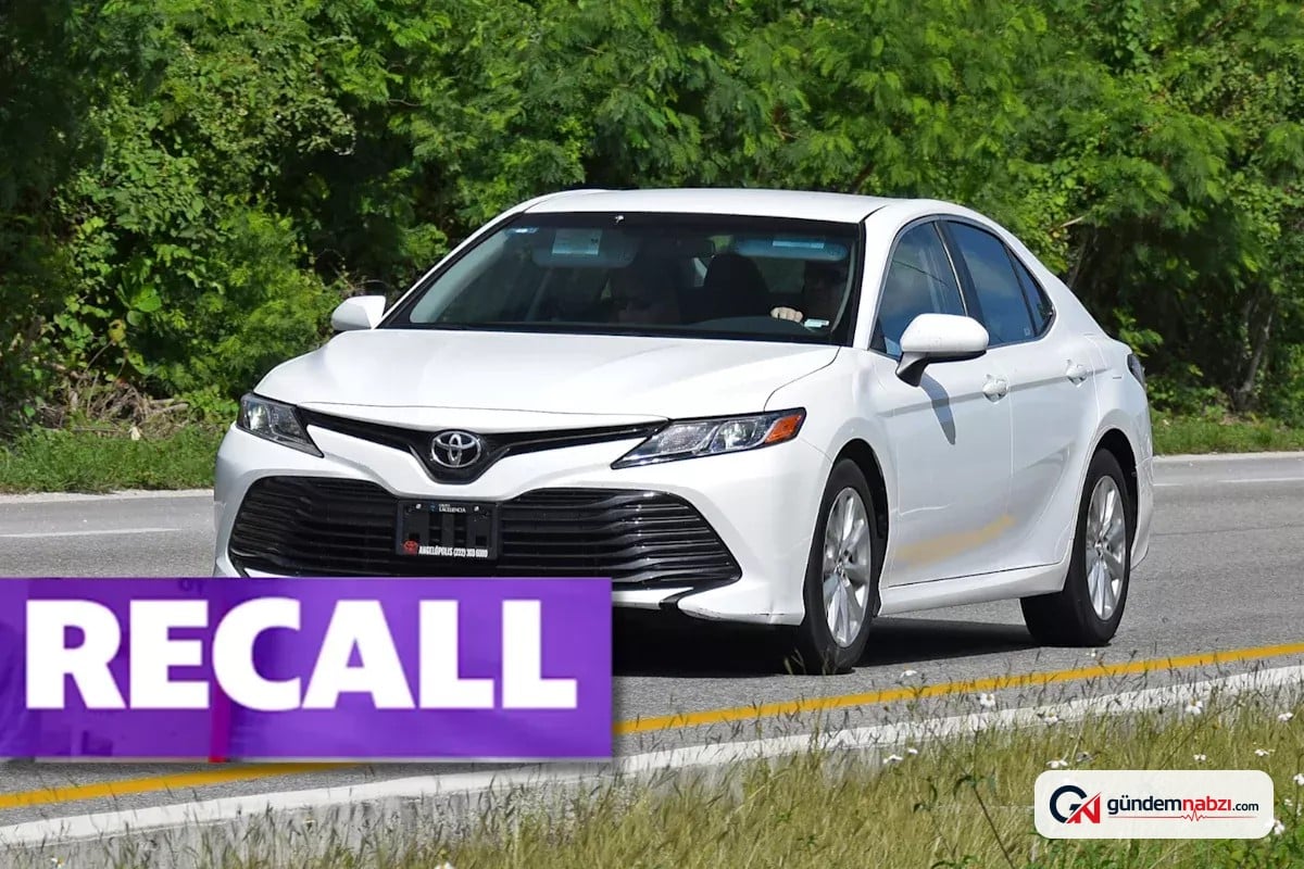 Avustralya'da Toyota Camry'ler yazılım hatası nedeniyle geri çağrıldı