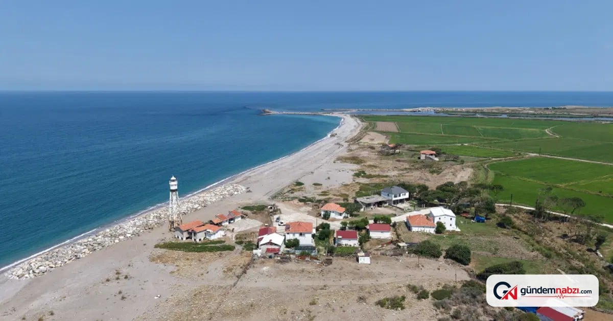 Samsun'daki 146 yıllık tarihi Bafra Deniz Feneri ayakta