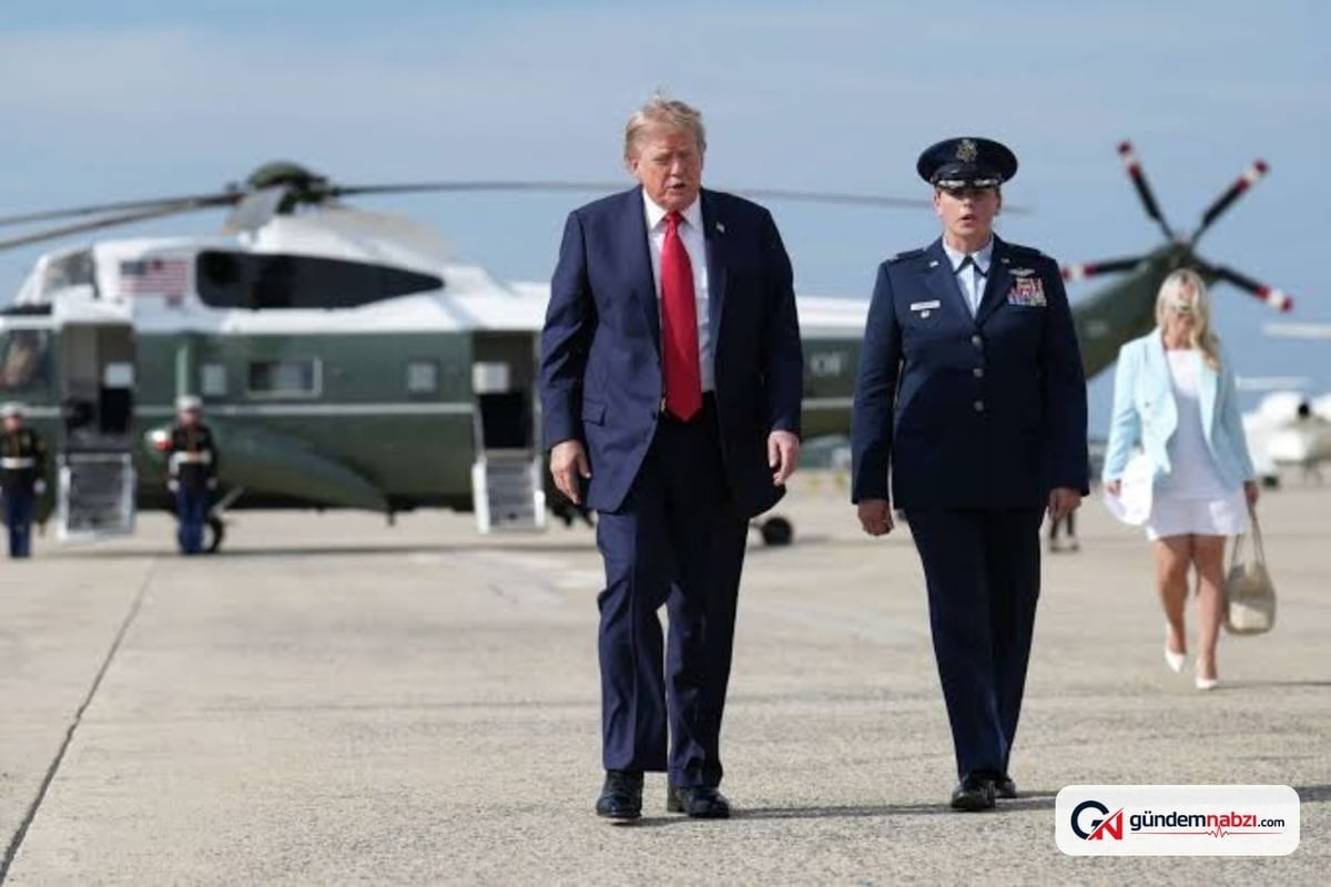 Trump'ın helikopteri Beyaz Saray'da kuleyle iletişim kaybetti