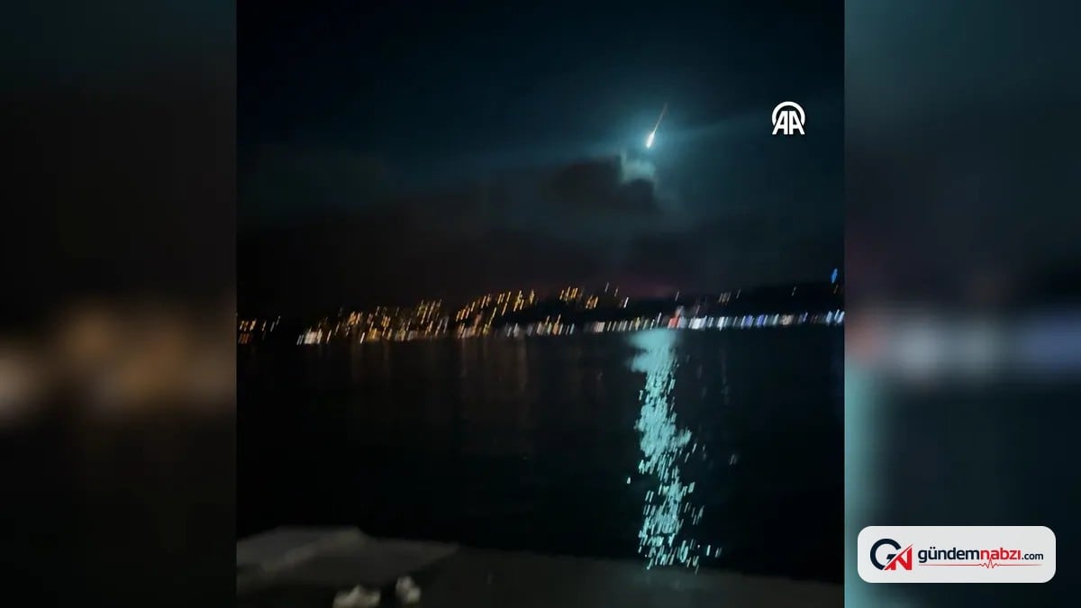 İstanbul'da Perseid meteor yağmuru görüntülendi