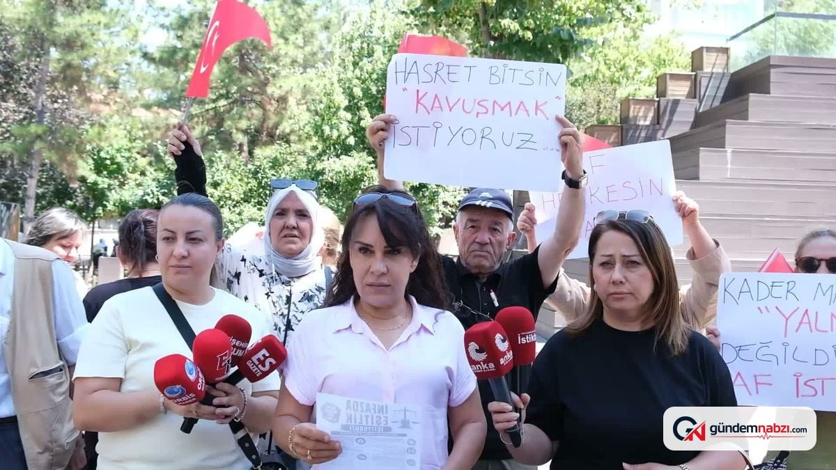 Eskişehir'de mahkum yakınlarından af ve infazda eşitlik talebi