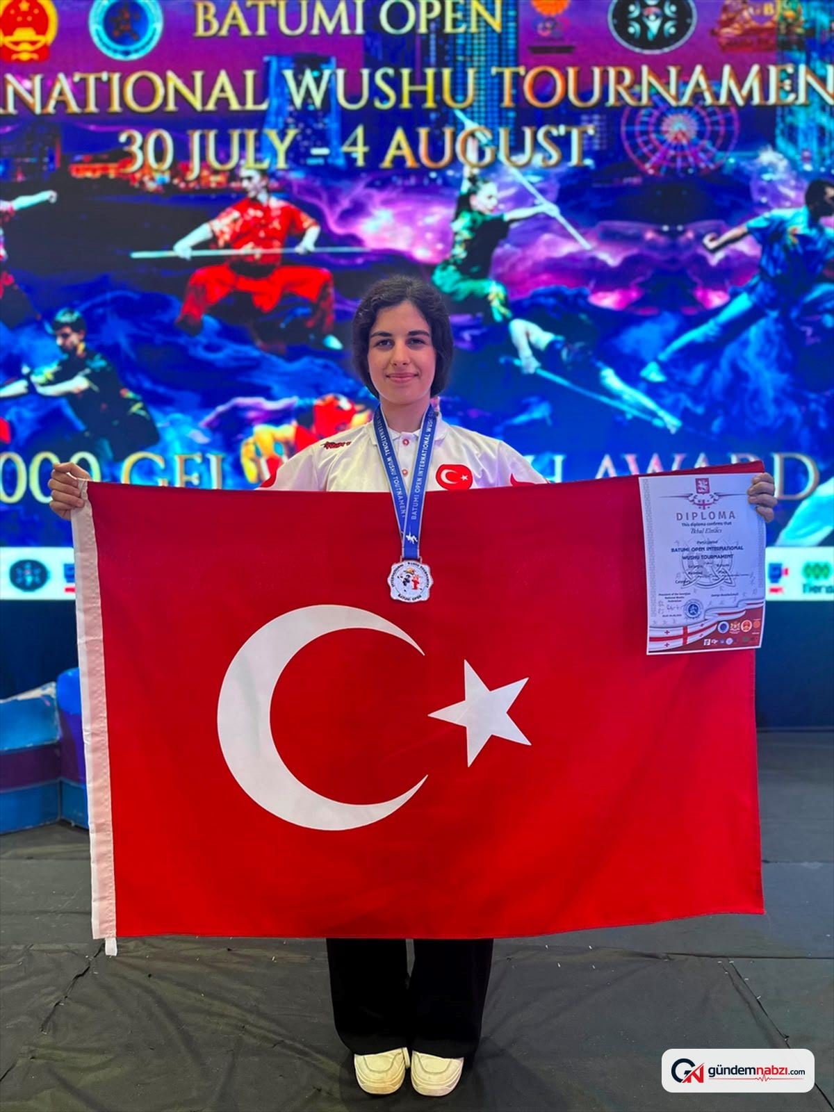 Sakaryalı Wushu sporcuları Gürcistan'da 6 madalya kazandı