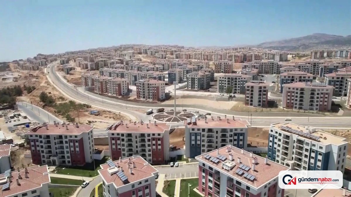 Adıyaman'da deprem konutlarıyla yeni bir şehir kuruldu