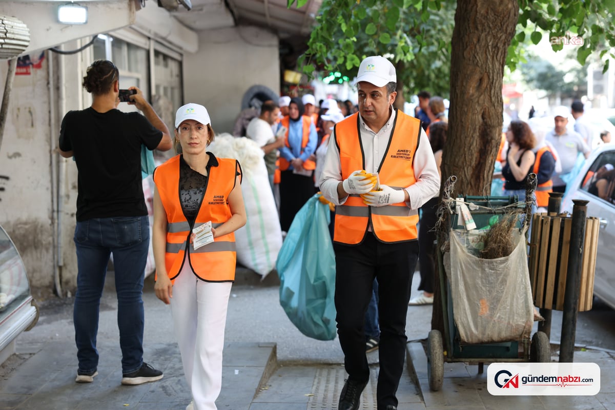 Diyarbakır'da 'Kolektif emekle temiz kentler' kampanyası başladı
