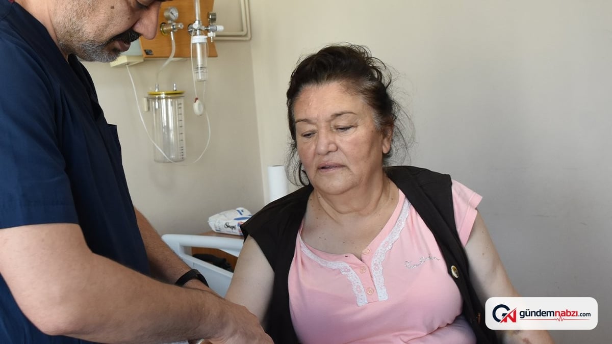 Giresun'da görme kaybıyla hastaneye giden emekli öğretmenin şah damarının tıkalı olduğu anlaşıldı