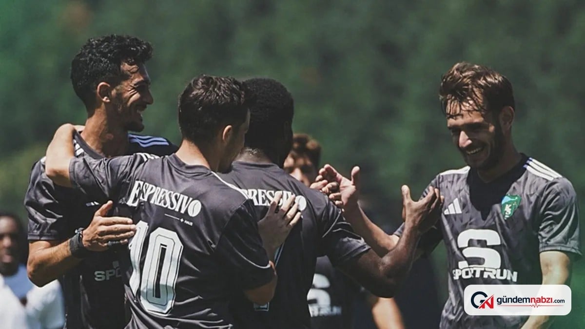 Kocaelispor, hazırlık maçında Gençlerbirliği'ni 2-1 mağlup etti