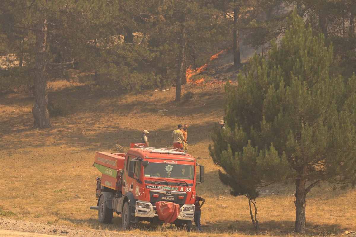 Antalya'nın Gazipaşa ilçesinde orman yangını başladı