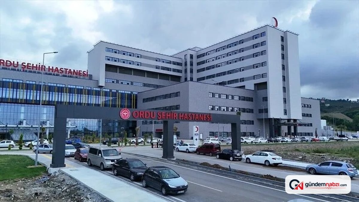 Ordu şehir hastanesi eylül ayında hasta kabulüne başlıyor
