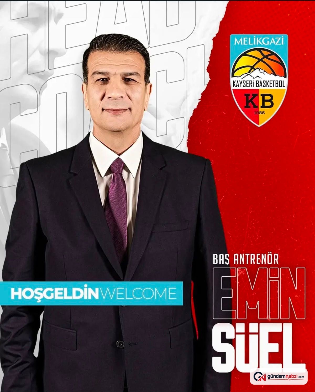 Melikgazi Kayseri Basketbol'da Emin Süel dönemi başladı