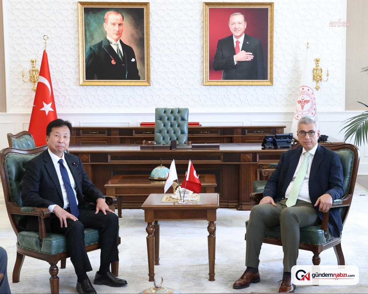 Bakan Memişoğlu Japon heyeti kabul etti
