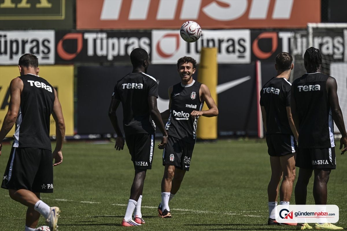 Beşiktaş, Hradec Kralove maçı öncesi son antrenmanını yaptı