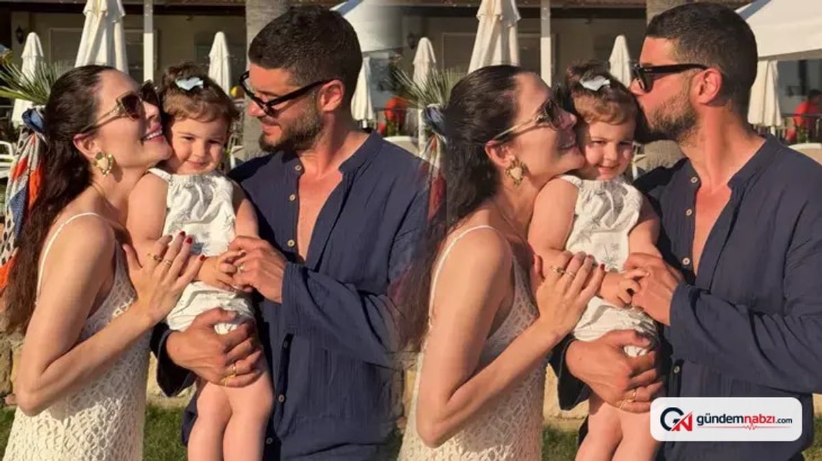 Berk Oktay ve Yıldız Çağrı Atiksoy çiftinden tatil pozu