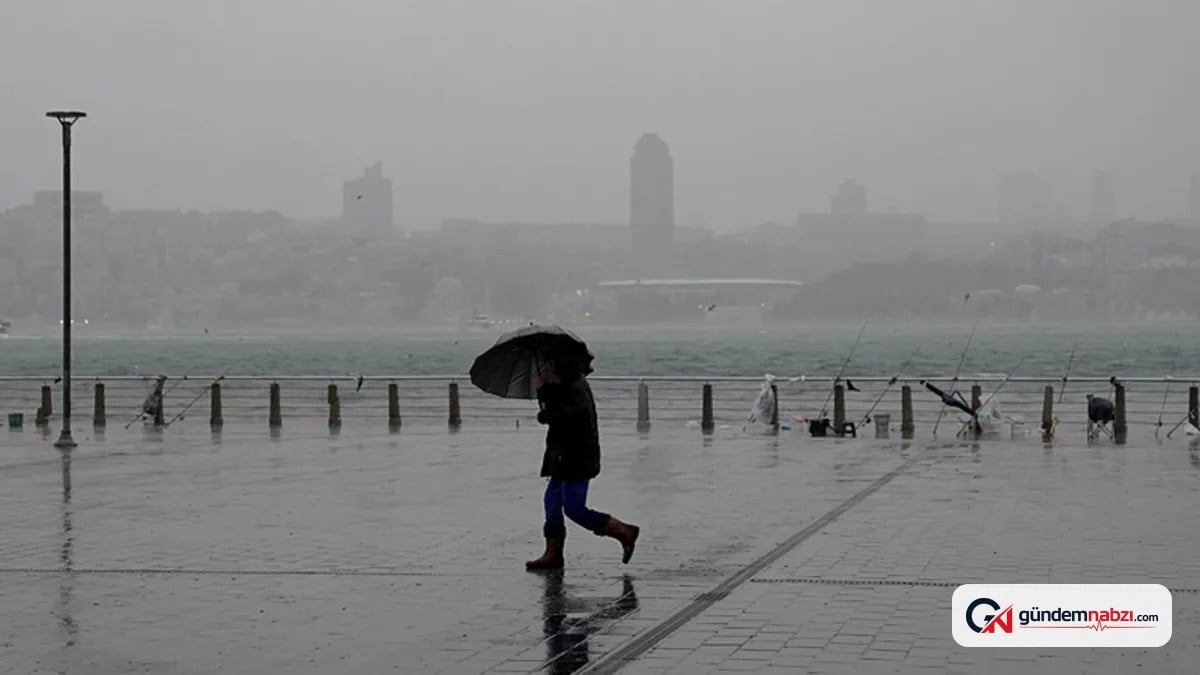 Meteoroloji'den hafta sonu için sağanak uyarısı