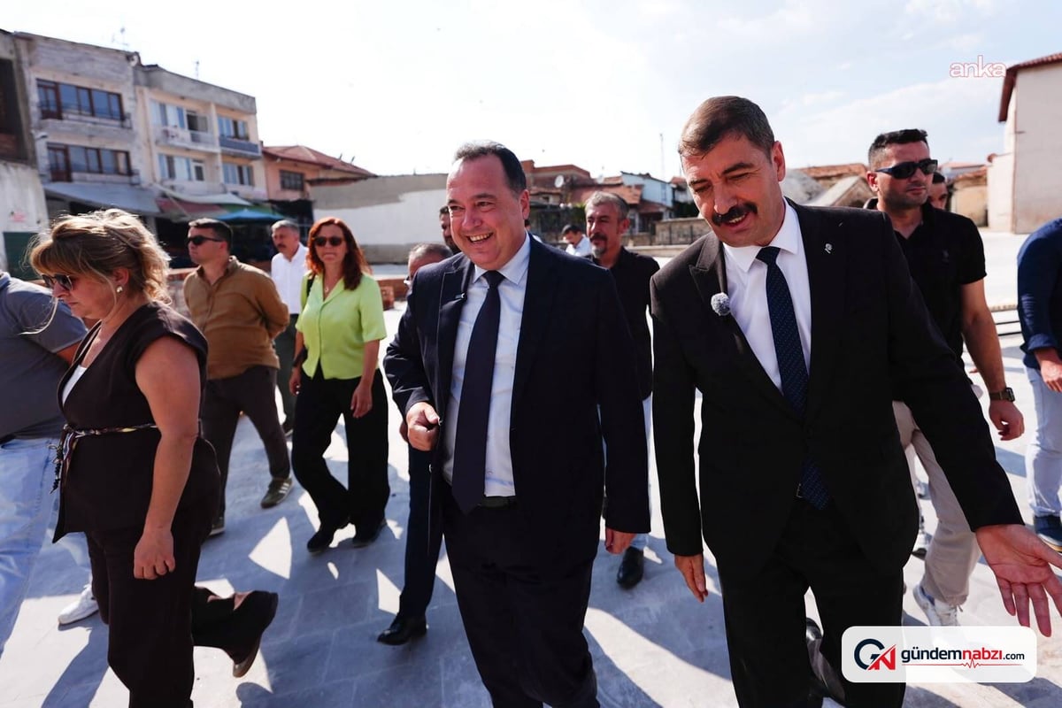 Manisa'da Eski Pazar Yeri yeni meydana dönüştü