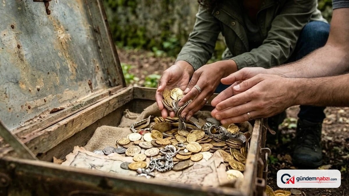 Çekya'da ormanda yürüyen iki arkadaş 15 milyon lira değerinde hazine buldu