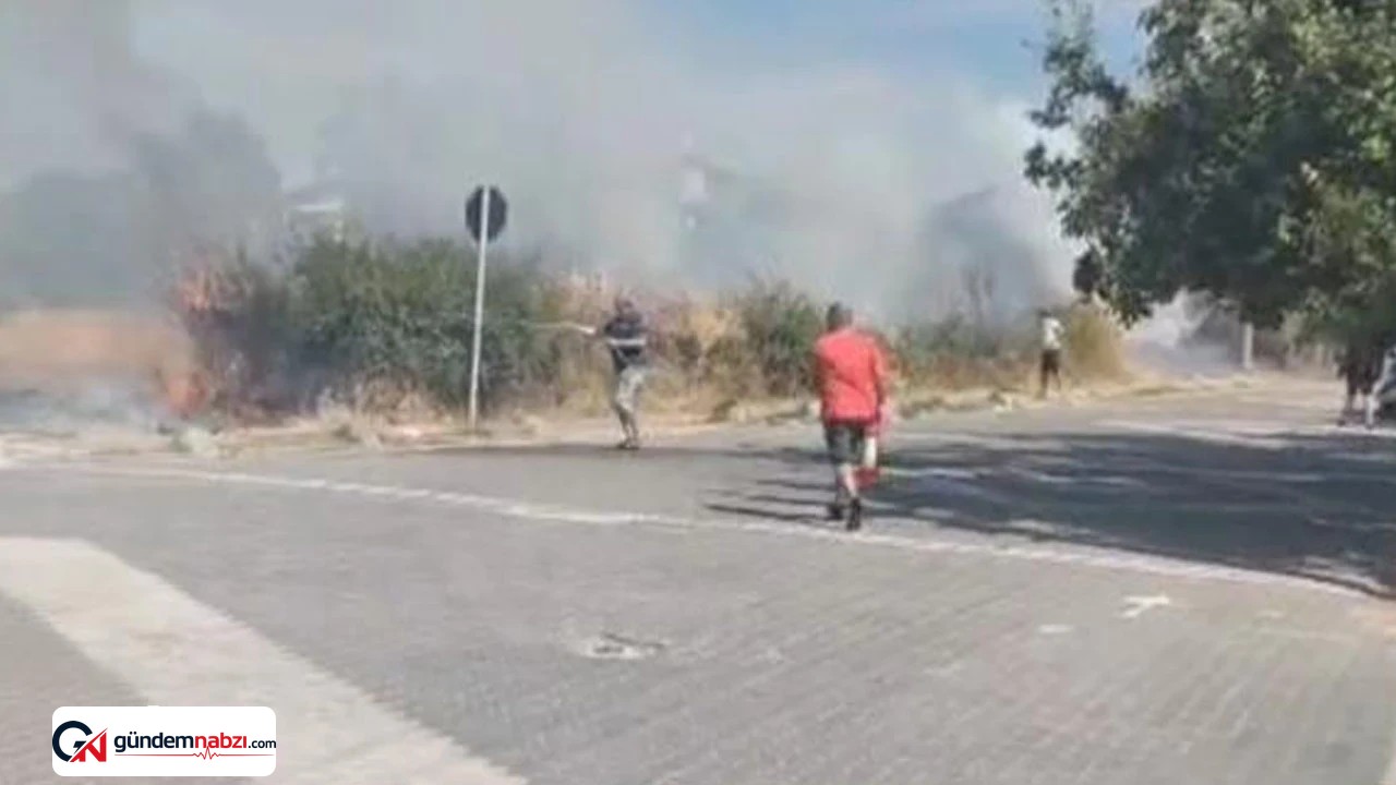 Edirne'de trafoda patlama sonucu yangın çıktı