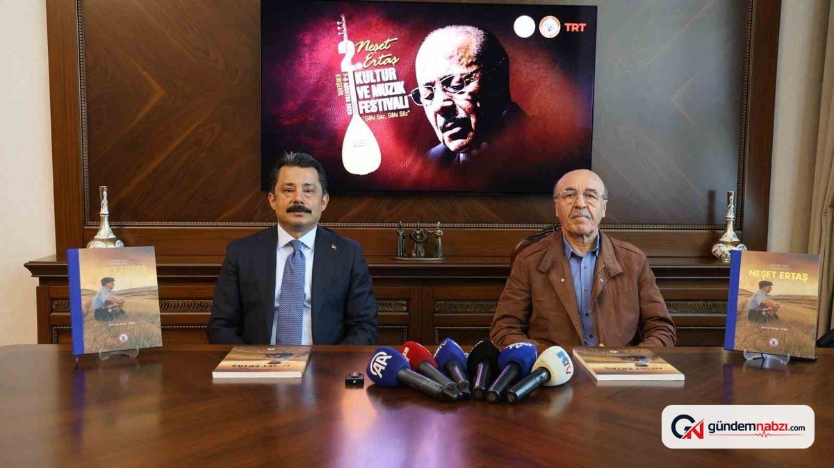Kırşehir'de 2. Neşet Ertaş festivali özel kitapla başlıyor