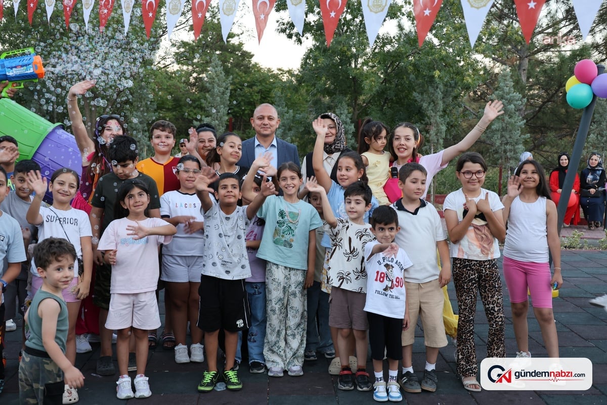 Kırıkkale Fabrikalar Mahallesi'nde çocuklar geleneksel sokak oyunlarıyla buluştu