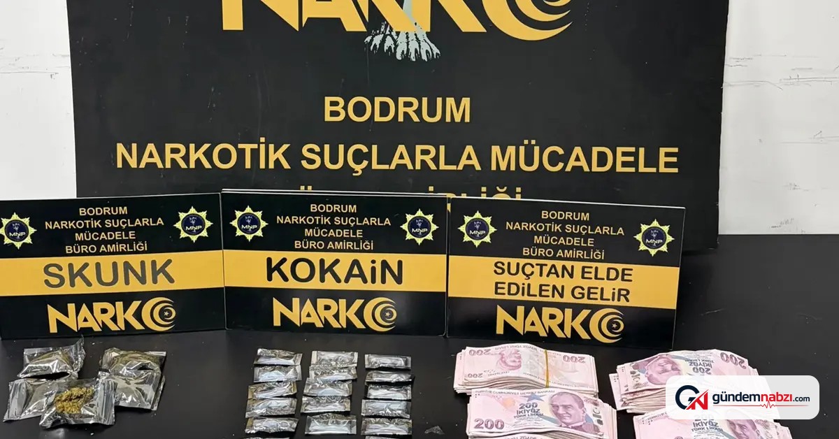 Muğla'da uyuşturucu operasyonu: 2 tutuklama