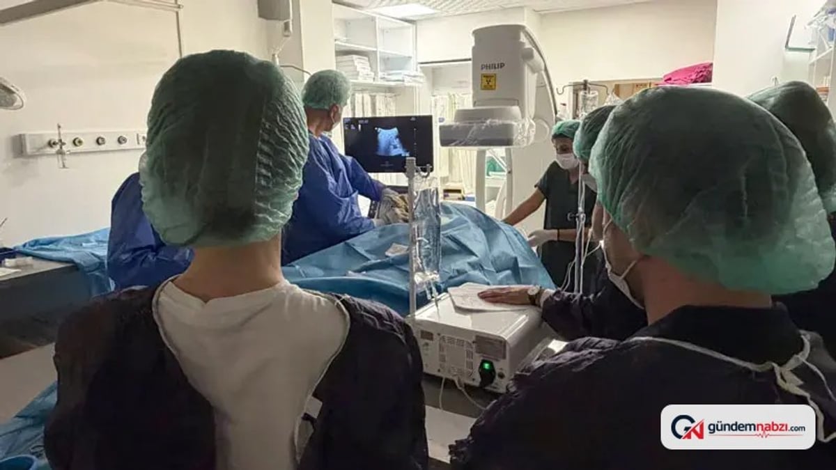 Romanyalı doktorlar ablasyon yöntemini Eskişehir'de öğrendi