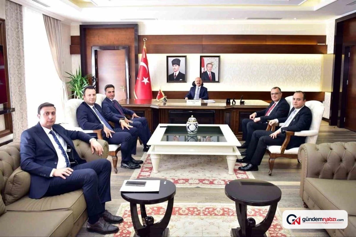 Aydın Valisi Varol adli teşkilat yöneticilerini kabul etti