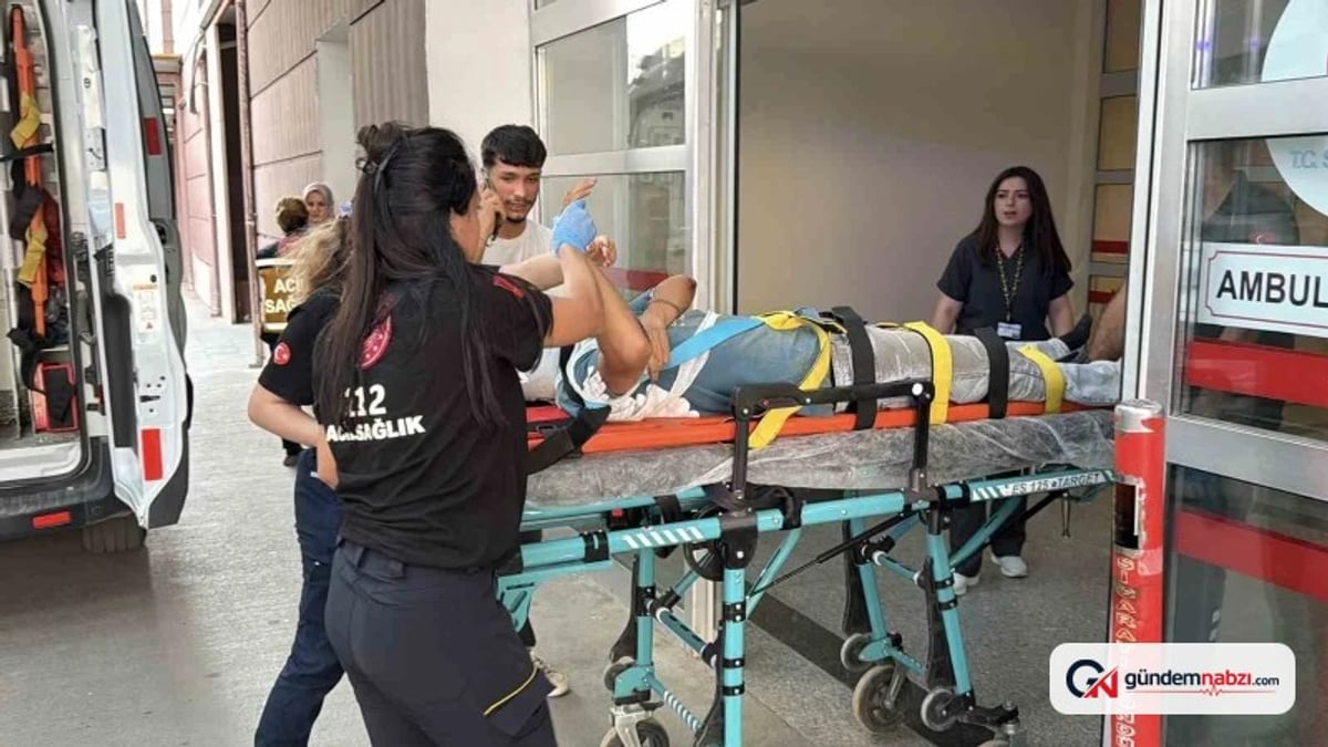 Adıyaman'da devrilen motosikletten iki kişi yaralandı