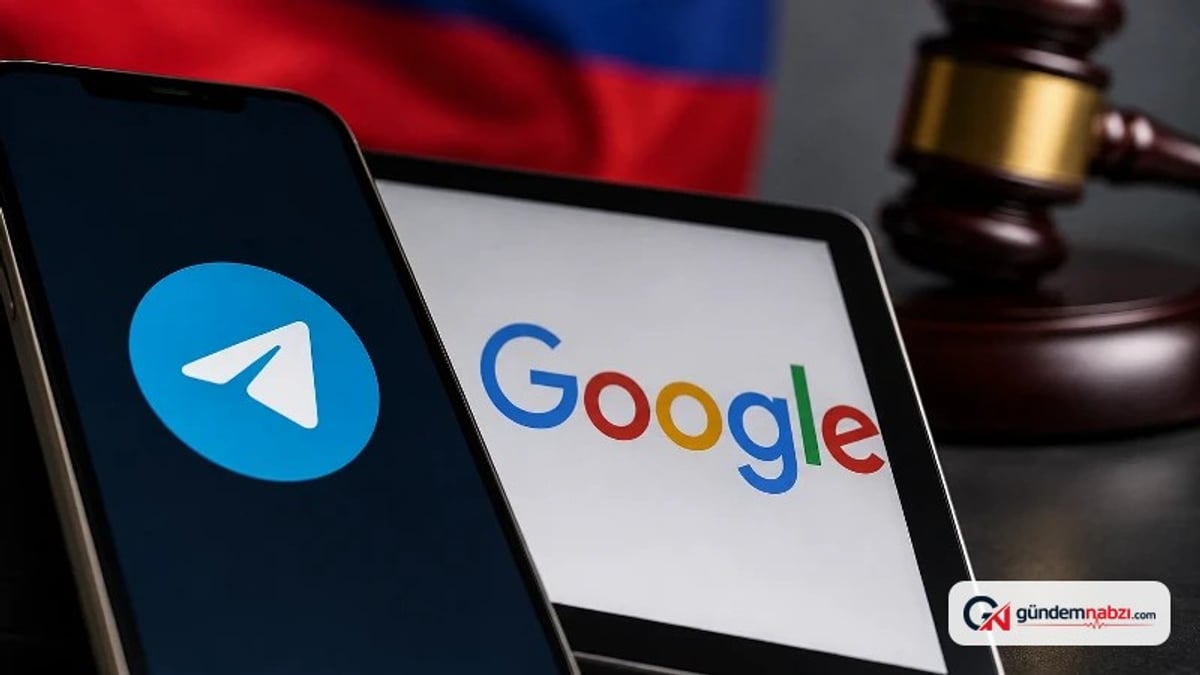Rusya'da Telegram ve Google'a 26 milyon ruble ceza kesildi