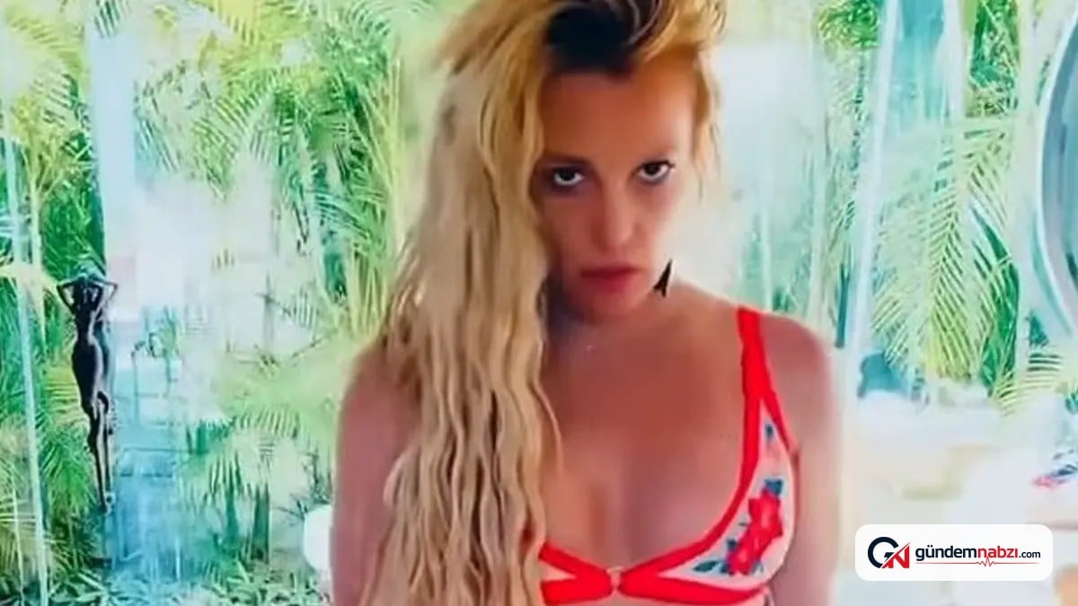 Britney Spears üstsüz dansıyla gündem oldu