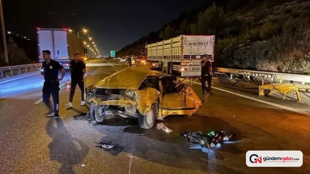 Hatay'da trafik kazasında 1 kişi hayatını kaybetti