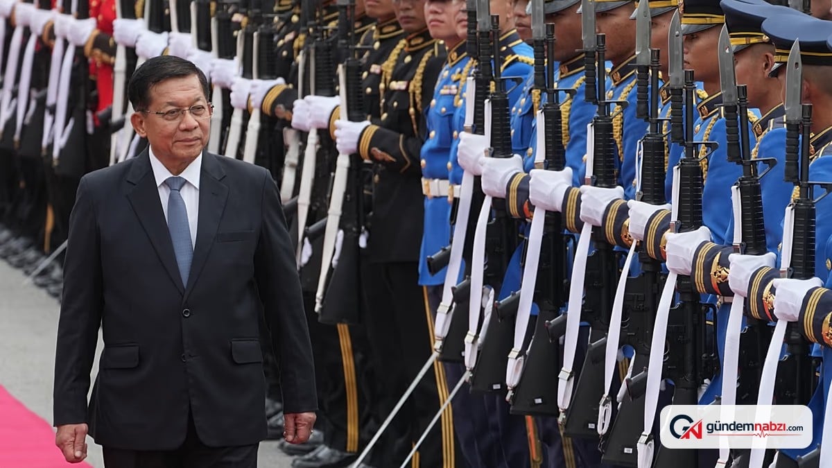 Myanmar'ın eski cunta lideri Min Aung Hlaing Tayland'da