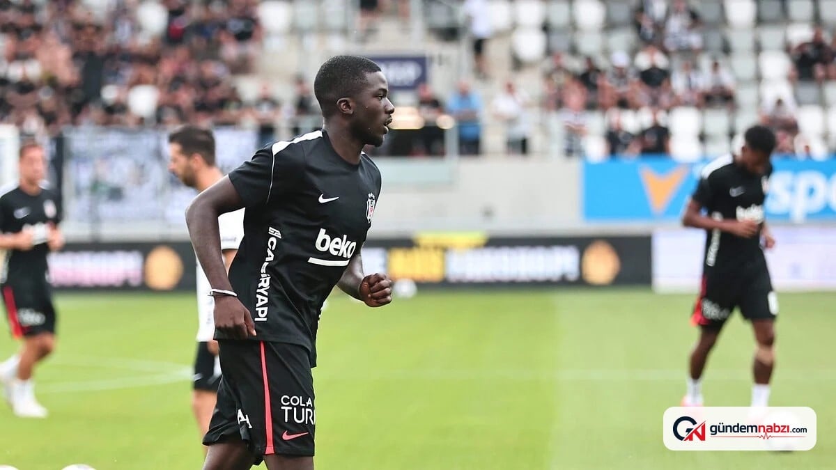 Beşiktaş'ta Kassoum Ouattara, kırmızı kart gördü