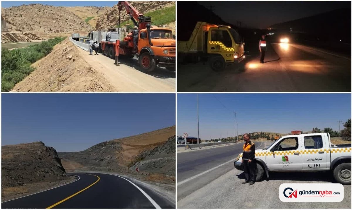 Lorestan'da 48 yol bakım ekibi görevlendirildi