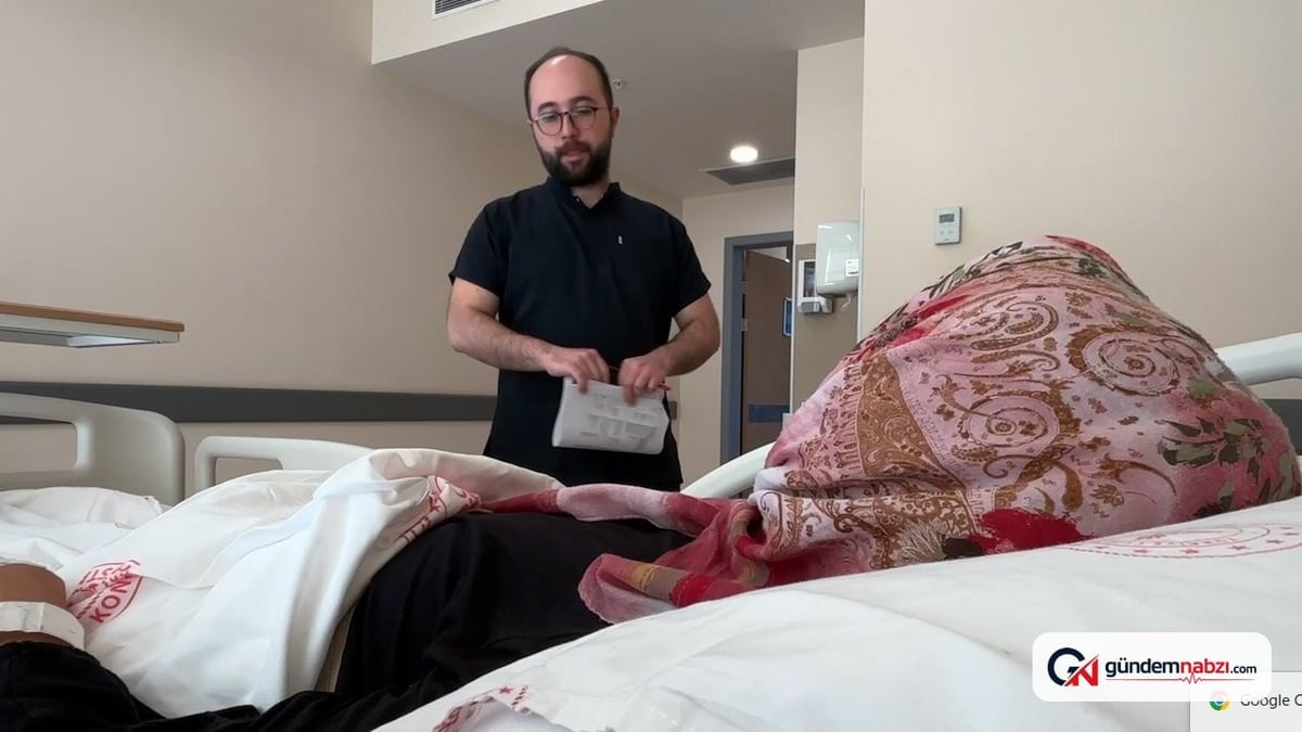 Konya'da 12 kilo 880 gramlık kitle çıkarıldı