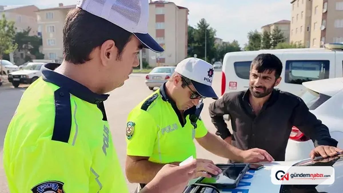 Erzurum'da düğün konvoyunda havalı korna çalan sürücüye ceza