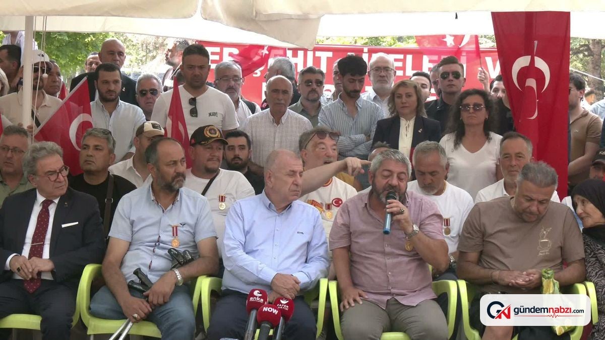 Özdağ, Güvenpark'ta vatan savunması yapan gazileri hatırlattı