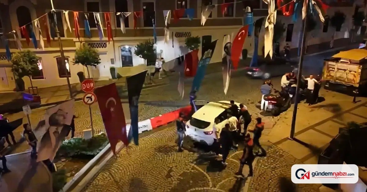 Beşiktaş'ta dron destekli huzur uygulamasında 5 şüpheli yakalandı