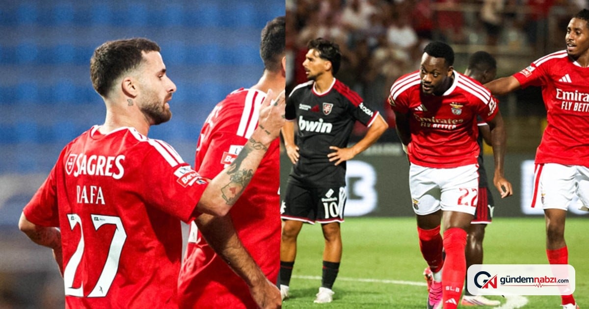 Benfica, Casa Pia'yı 7-0 yenerek sezonun ilk galibiyetini aldı