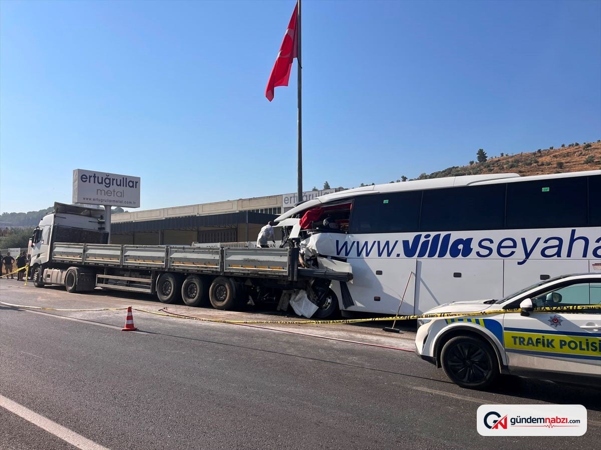 Muğla Milas'ta otobüs-tır kazasında ölü sayısı 4'e yükseldi
