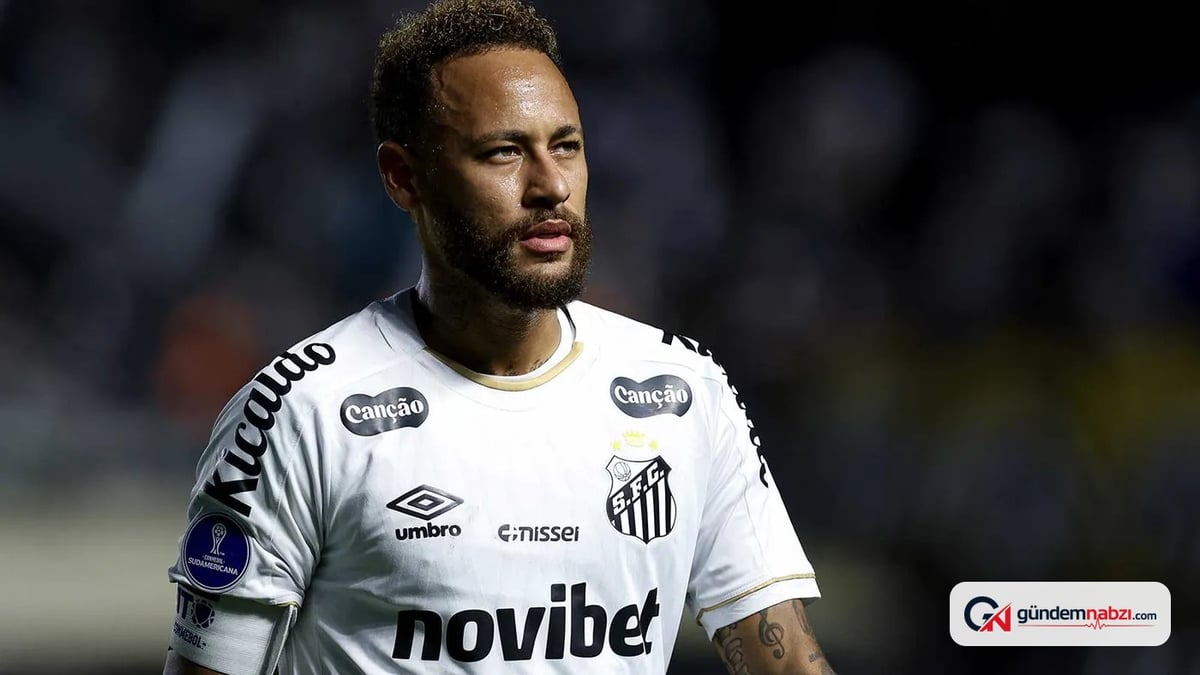 Neymar, Santos FC ile karşılaşmada tartışma yaşadı