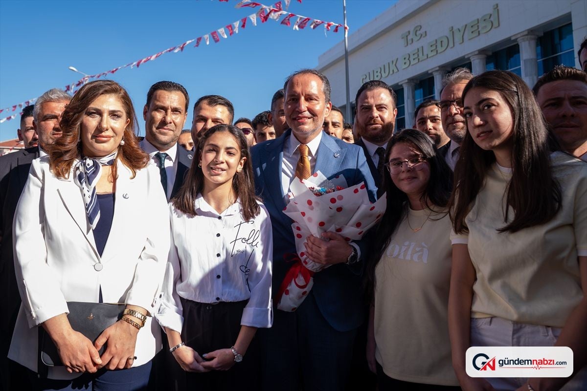 Fatih Erbakan Ankara Çubuk'ta ziyaretlerde bulundu