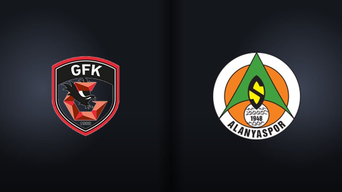 Gaziantep FK ile Alanyaspor Gaziantep'te Karşı karşıya geliyor
