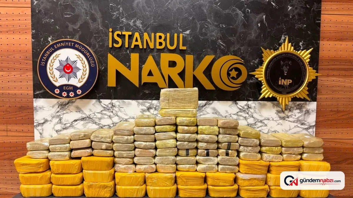 Uyuşturucu operasyonunda buzdolabında 62 kilo uyuşturucu ele geçirildi