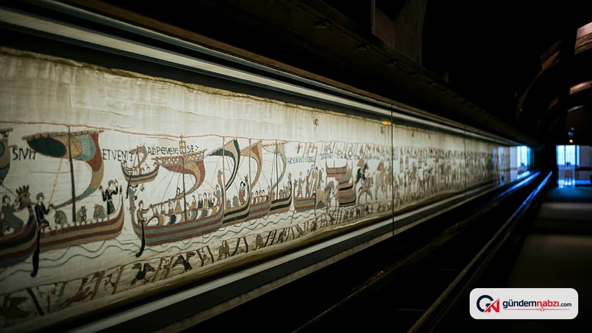 Macron, Bayeux İşlemesi sergisini Londra'da açacak