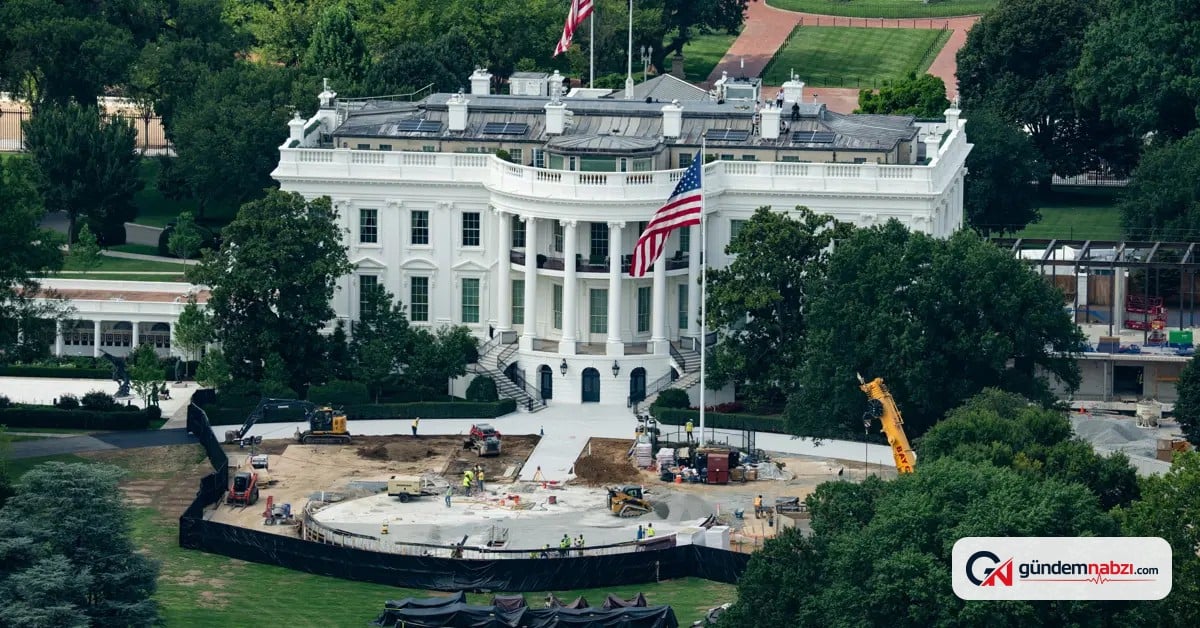 Trump yönetimi Beyaz Saray'daki yenileme için 900 milyon dolar harcayacak