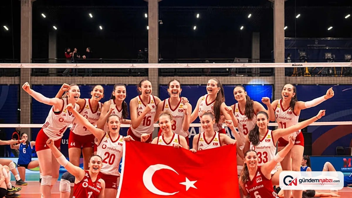 17 Yaş Altı Kız Voleybol Milli Takımı, Dünya Şampiyonası'nda yarı finale yükseldi