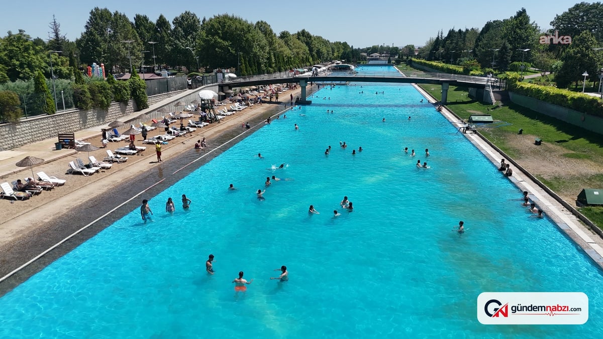 Eskişehir'de Kentpark Yapay Plajı ve Olimpik yüzme havuzu açılıyor