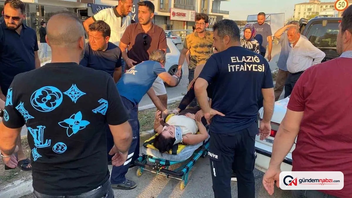 Elazığ'da zincirleme trafik kazası: 3 yaralı
