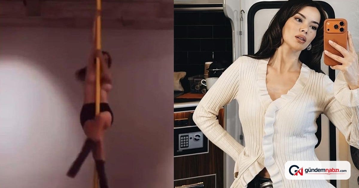 Seray Kaya, Sultana filmi için direk dansı dersleri alıyor
