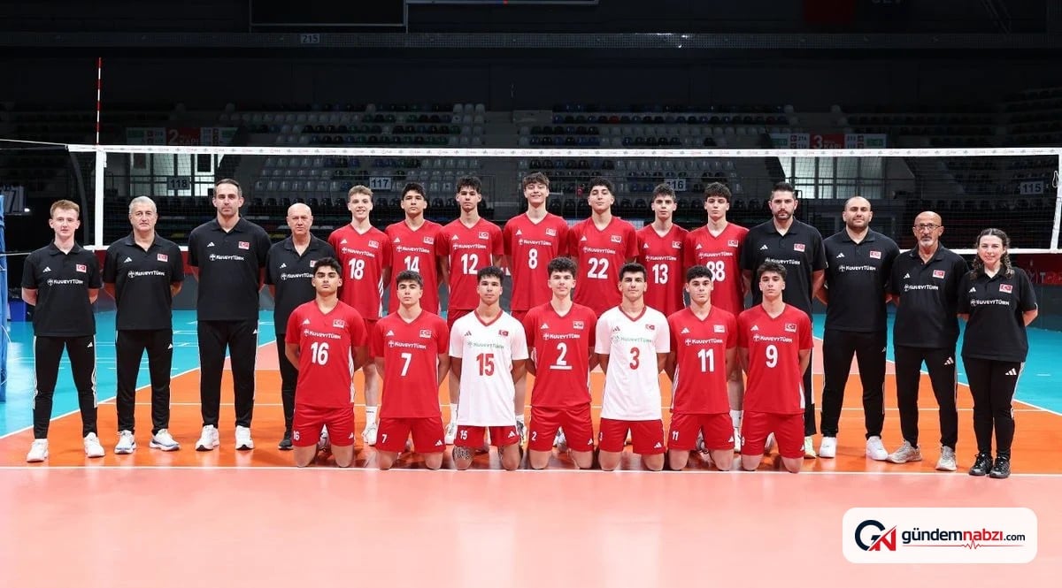 U17 Erkek Voleybol Milli Takımı Balkan şampiyonası'nda